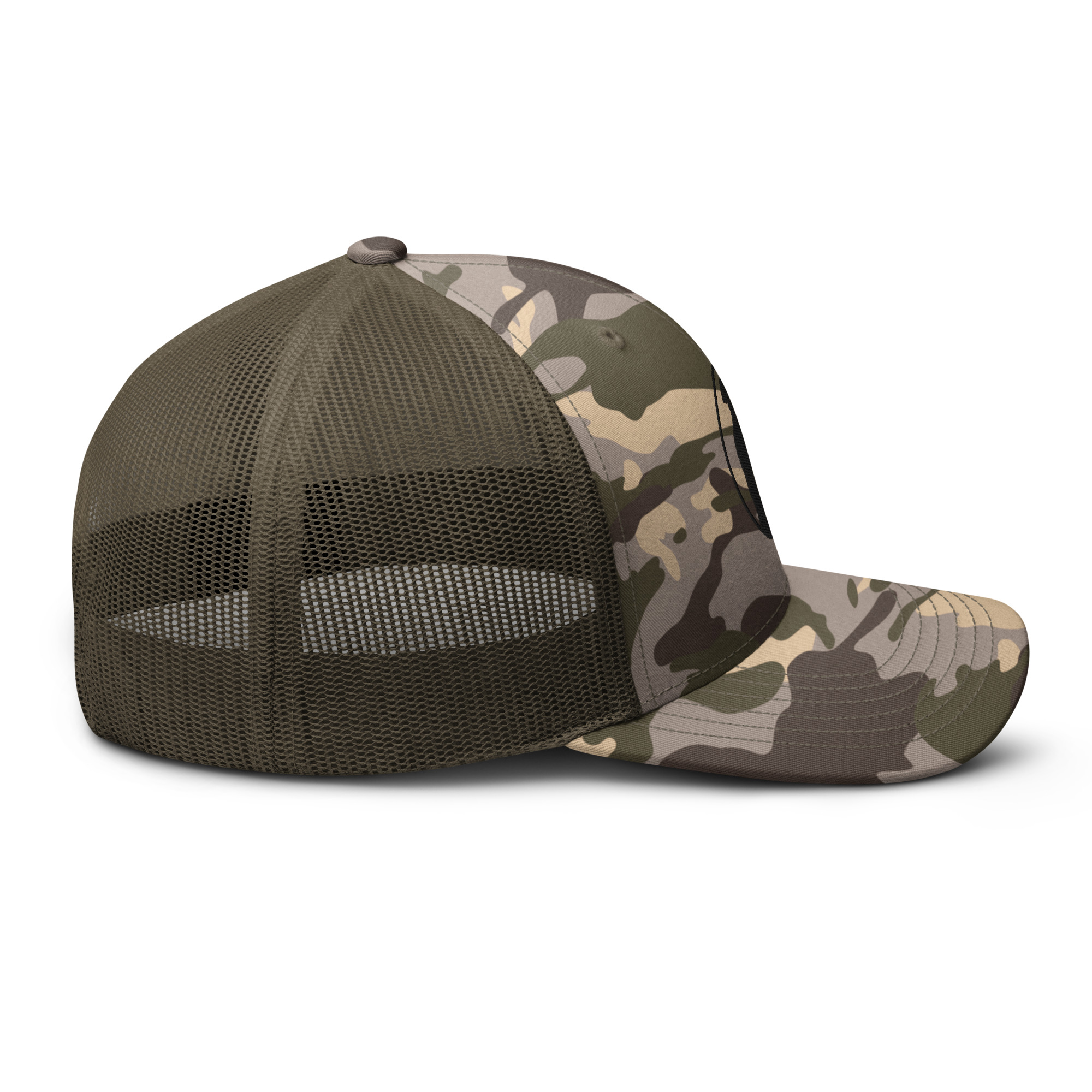 Camouflage trucker hat - Image 6