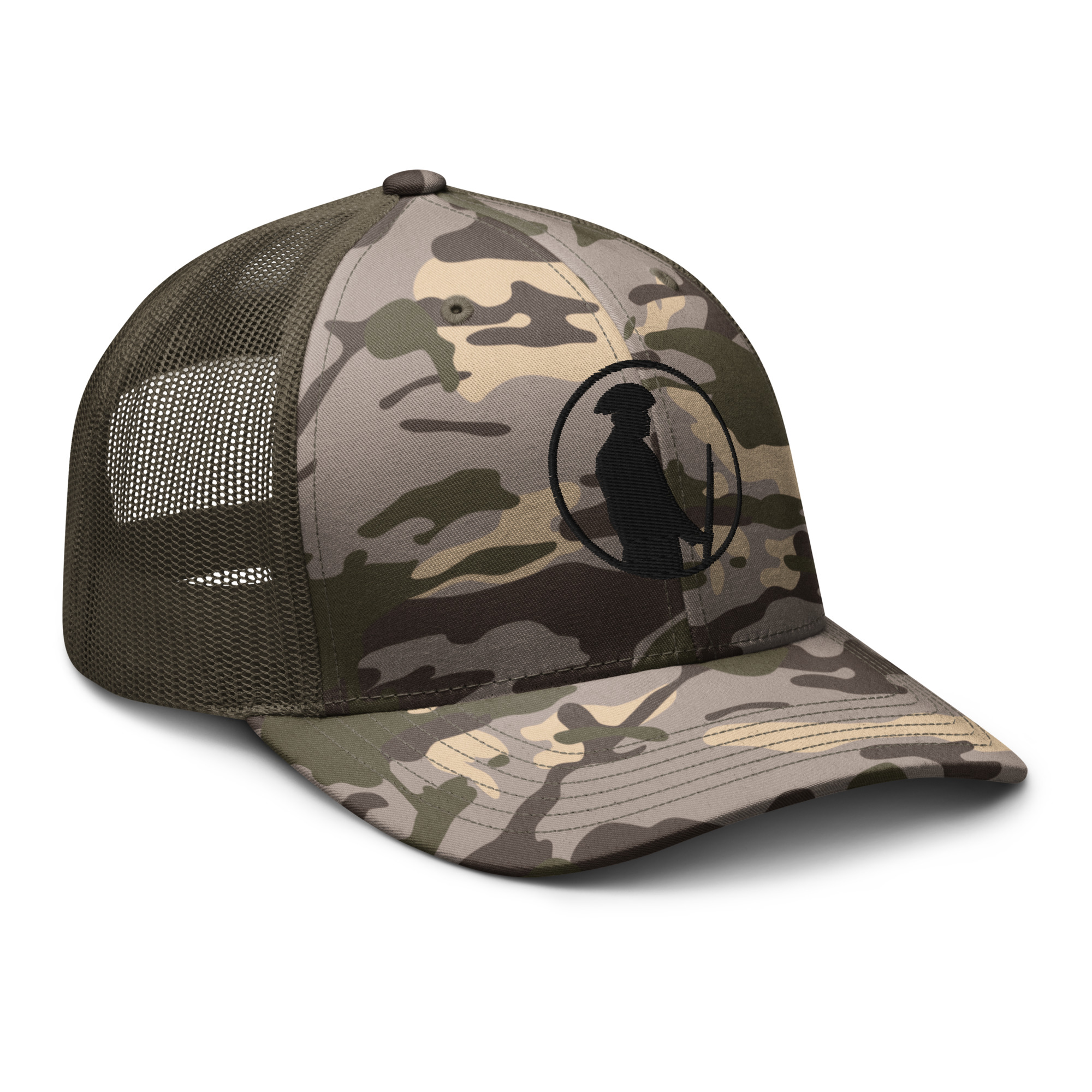 Camouflage trucker hat - Image 4
