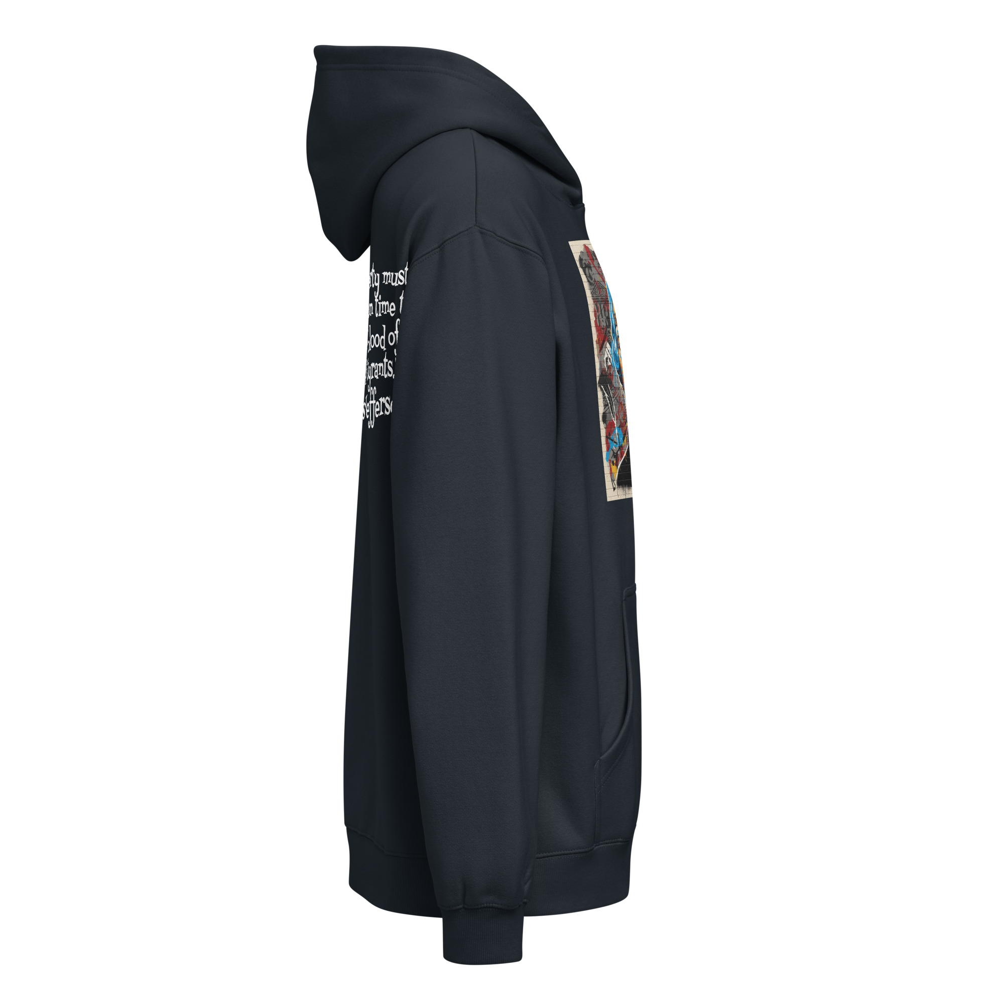 Men’s box hoodie - Image 14
