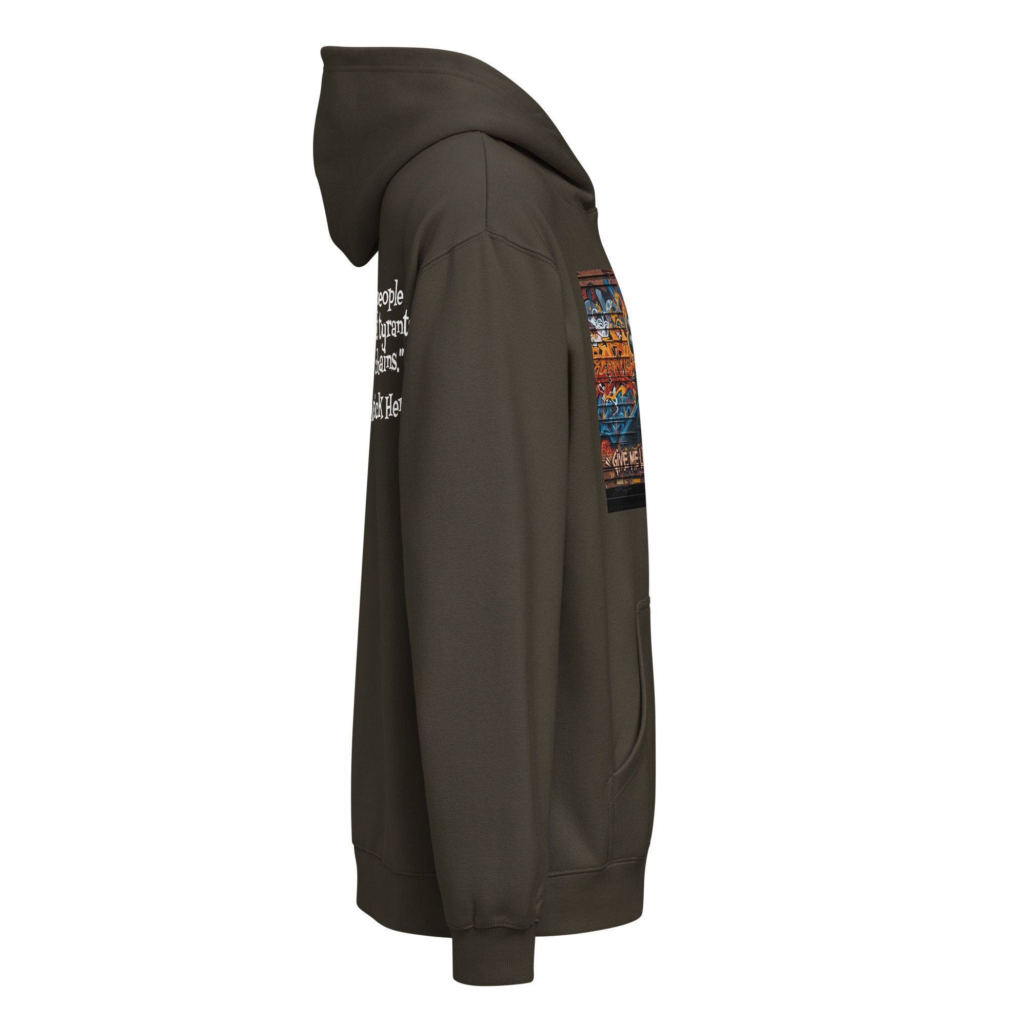 Men’s box hoodie - Image 15