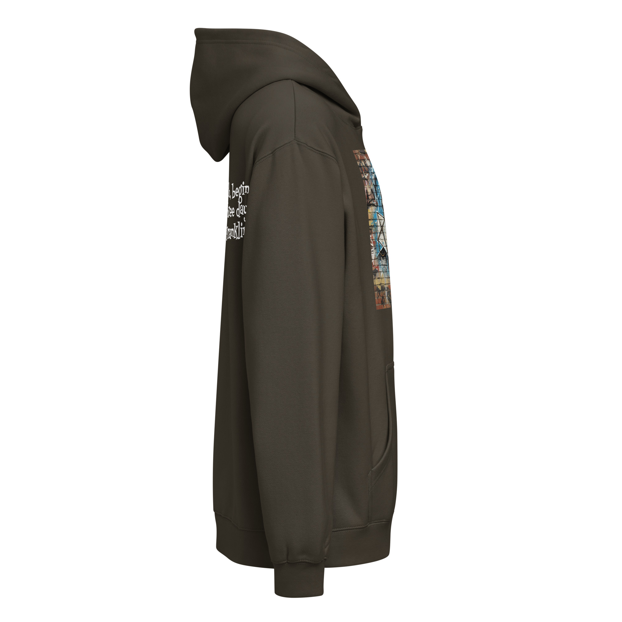 Men’s box hoodie - Image 15