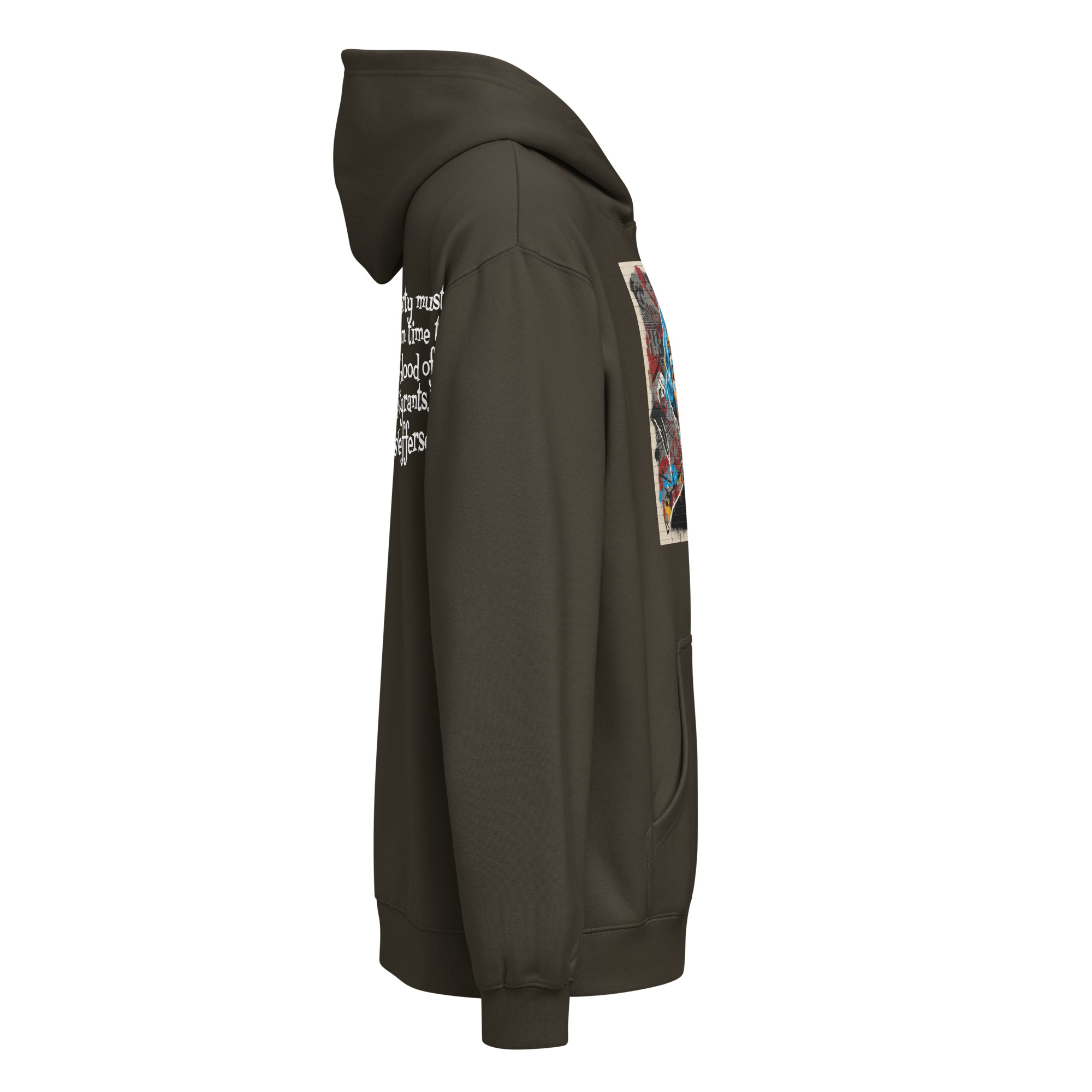 Men’s box hoodie - Image 15