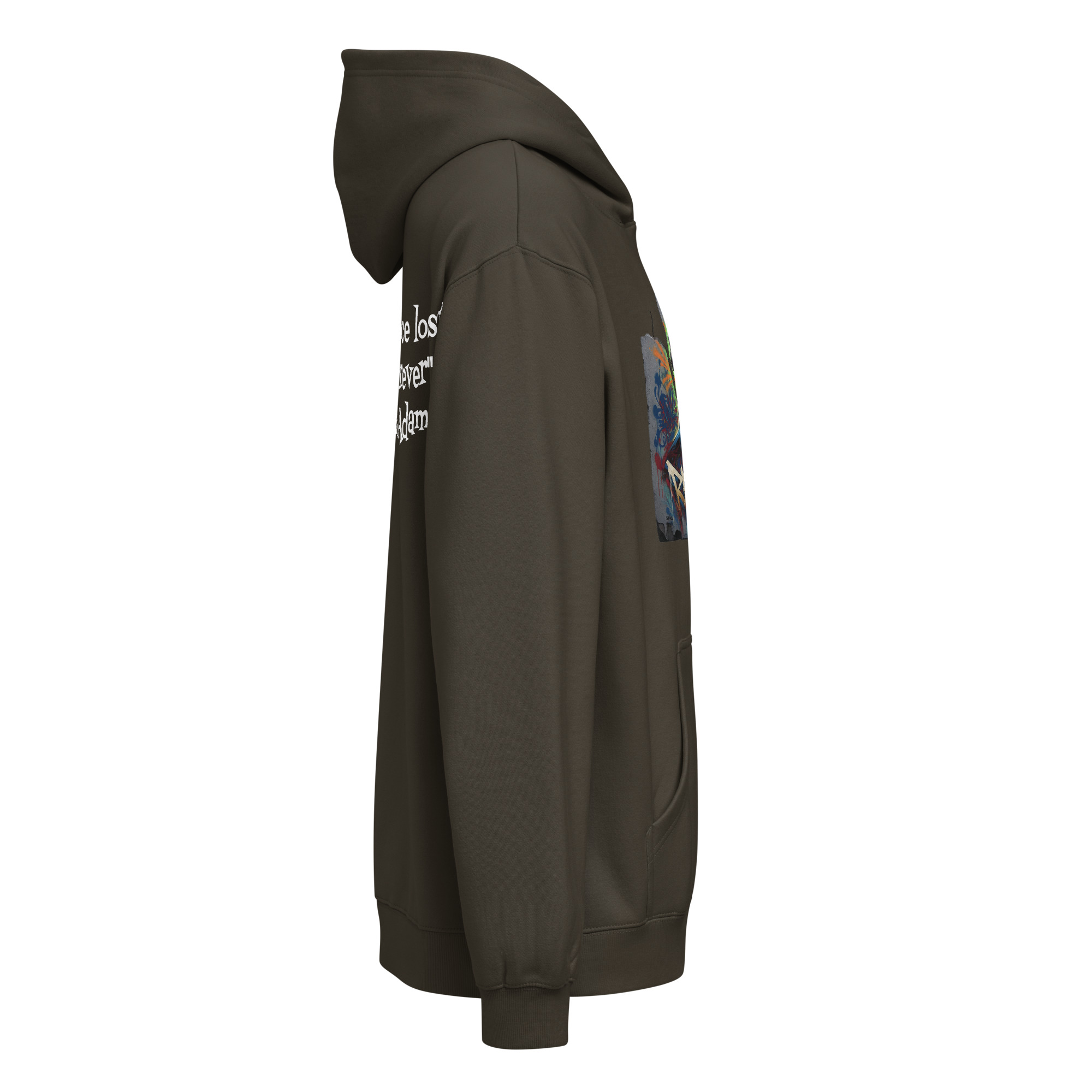 Men’s box hoodie - Image 15